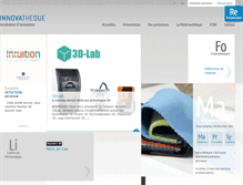 Tablet Screenshot of innovatheque.fr